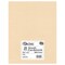 Accent Design Paper Accents Smooth Cardstock 8.5" x 11" Tan, 80lb colored cardstock paper for card making, scrapbooking, printing, quilling and crafts, 25 piece pack